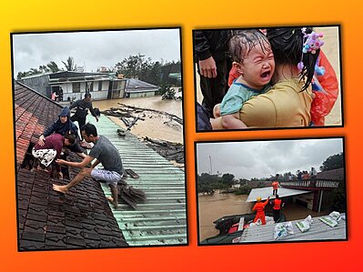 Bốn ngy trn nc nh: khi người dn miền Trung thực sự bị bỏ rơi giữa lũ dữ