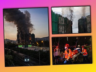 Địa Ngục Lửa Trn Cao Ốc: Thảm Họa Wang Fuk Court Rng Động Hồng Kng, t nhất 146 người chết, khoảng 40 người vẫn cn mất tch