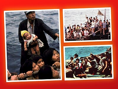 V� sao �vượt biển� của họ Hồ l� cứu nước, c�n vượt biển của d�n Việt sau 1975 l� �Cali, đu c�ng�?