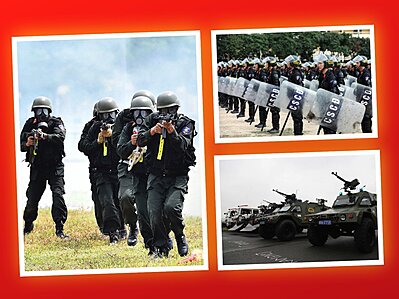 T� L�m đưa 20.000 cảnh s�t cơ động khống chế H� Nội, v� hiệu ho� chủ tịch nước Lương Cường v� thủ tướng Phạm Minh Ch�nh